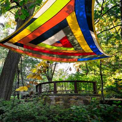 Awake in Every Sense outdoor art installation by Rachel Hayes
